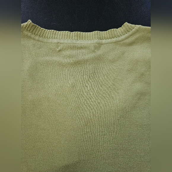 NWT - Silk Stretch Blend Dialogue Heavyweight Green Jersey - Size 1X - Picture 7 of 7